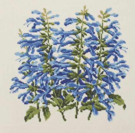 click here to view larger image of Salvia (needlepoint kits)
