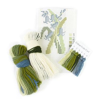 click here to view larger image of Bluebell Starter Kit (needlepoint kits)