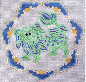 click here to view larger image of Foo Dog (hand painted canvases)