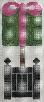 click here to view larger image of Topiary - Square Present (hand painted canvases)