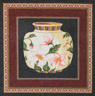 click here to view larger image of Chinese Vase (hand painted canvases)