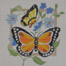 click here to view larger image of Orange Butterfly (hand painted canvases)