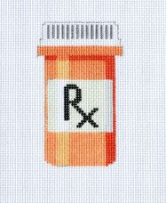 click here to view larger image of Rx Bottle (hand painted canvases)