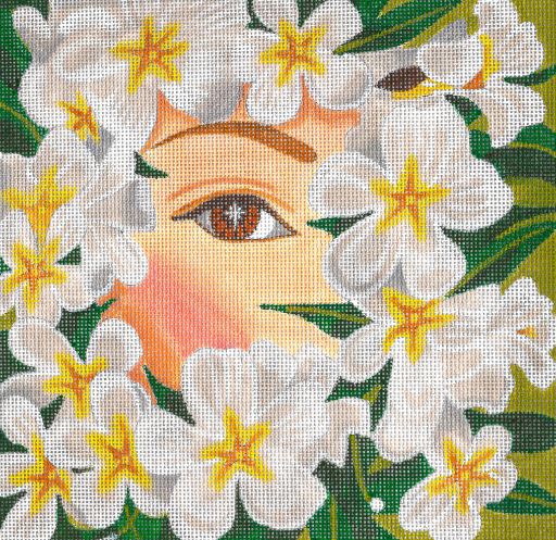 click here to view larger image of Peek-a-Boo - Jasmine (hand painted canvases)