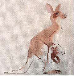 click here to view larger image of Kangaroo (hand painted canvases)