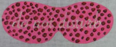 click here to view larger image of Eye Mask - Do Not Disturb (hand painted canvases)
