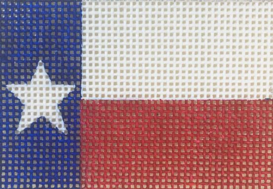 click here to view larger image of Texas Pride Insert (hand painted canvases)