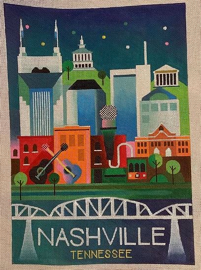 click here to view larger image of Nashville (hand painted canvases)