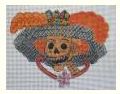 click here to view larger image of Catrina (hand painted canvases)