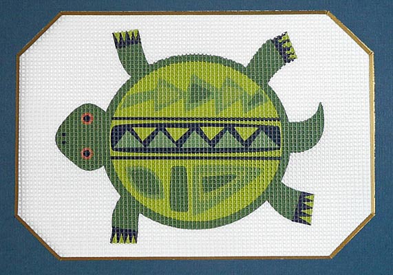 click here to view larger image of Turtle (hand painted canvases)