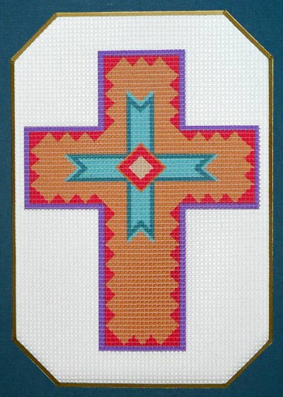 click here to view larger image of Cross (hand painted canvases)