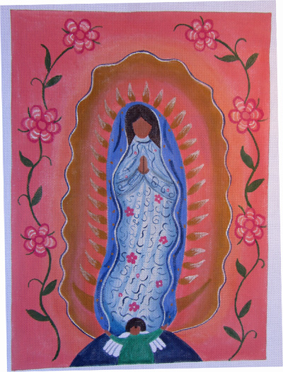 click here to view larger image of Our Lady (hand painted canvases)