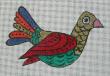 click here to view larger image of Bird Ornament 3 (hand painted canvases)