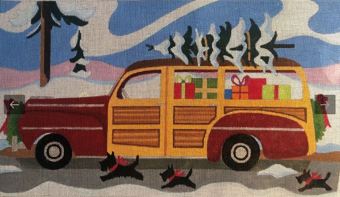click here to view larger image of 1947 Ford Woody Wagon (hand painted canvases)