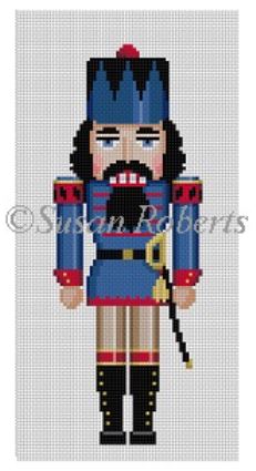 click here to view larger image of Nutcracker/Soldier  (hand painted canvases)