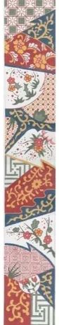 click here to view larger image of Imari Bellpull (hand painted canvases)
