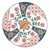click here to view larger image of Imari Design Round 2 (hand painted canvases)