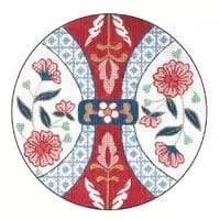 click here to view larger image of Imari Design Round 3 (hand painted canvases)