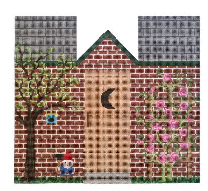 click here to view larger image of Little Brick House (hand painted canvases)