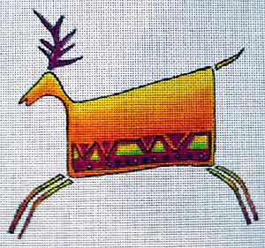 click here to view larger image of Elk (hand painted canvases)