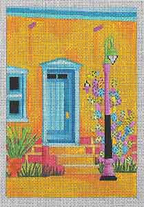 click here to view larger image of Casa De Tuscon (hand painted canvases)