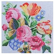 click here to view larger image of Empress Josephine Bouquet 2 (hand painted canvases)