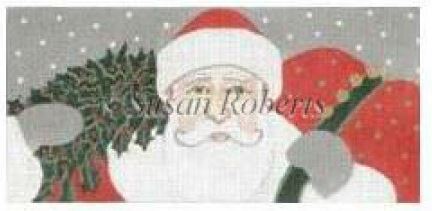 click here to view larger image of Santas Ready Pencil Box (hand painted canvases)
