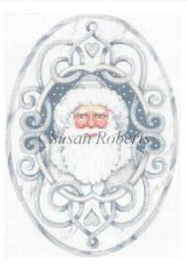 click here to view larger image of Santa/Arctic Friends (hand painted canvases)