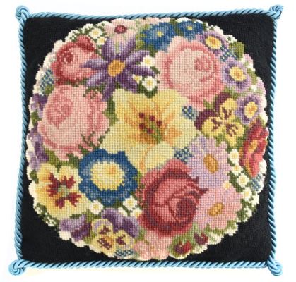 click here to view larger image of Victorian Posy (needlepoint kits)