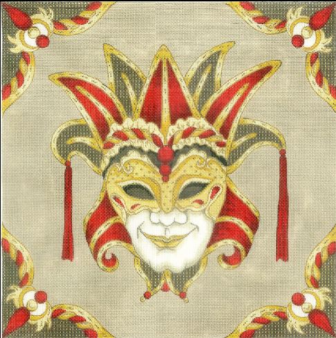 click here to view larger image of Venetian Carnival Mask/Male (hand painted canvases)