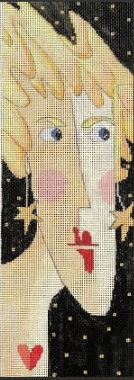 click here to view larger image of Blondie (hand painted canvases)