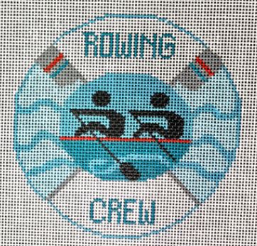 click here to view larger image of Rowing Crew (hand painted canvases)
