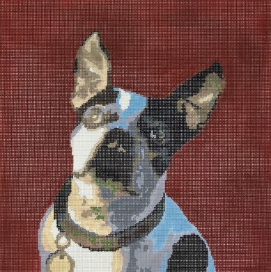 click here to view larger image of Dog - C+T-015 (hand painted canvases)