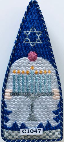 click here to view larger image of Hanukkah Gnome (hand painted canvases)