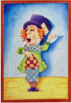 click here to view larger image of Mad Hatter (hand painted canvases)