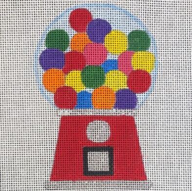 click here to view larger image of Gumball Machine   (hand painted canvases)