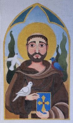click here to view larger image of St Francis of Assisi   (hand painted canvases)