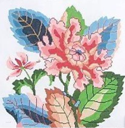 click here to view larger image of Small Tobacco Leaf (hand painted canvases)