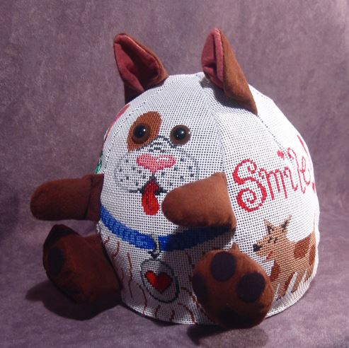 click here to view larger image of PUDGIE Puppy (hand painted canvases)