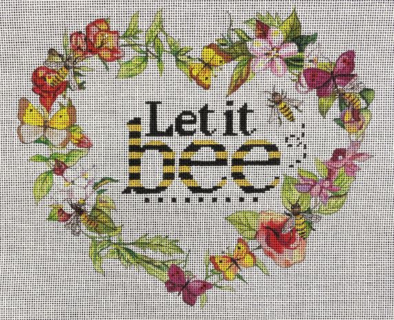 click here to view larger image of Let It Bee (hand painted canvases)