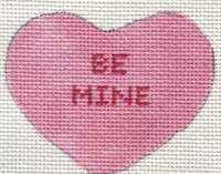 click here to view larger image of Heart - Be Mine (hand painted canvases)