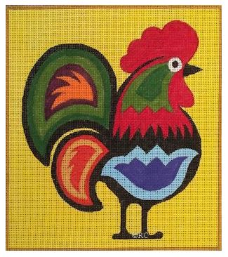 click here to view larger image of Rooster 4 (hand painted canvases)