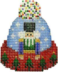 click here to view larger image of Nutcracker Micro Hat  (hand painted canvases)