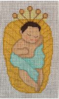 click here to view larger image of Santos Nativity - Baby Jesus (hand painted canvases)