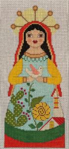 click here to view larger image of Santos Nativity - Virgin Mary (hand painted canvases)