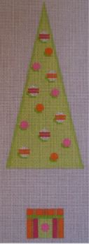 click here to view larger image of Dotted Topiary - Tickled Pink Series  (hand painted canvases)