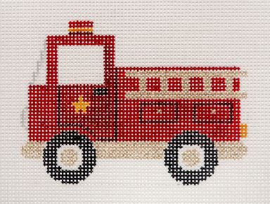 click here to view larger image of Fire Engine (hand painted canvases)