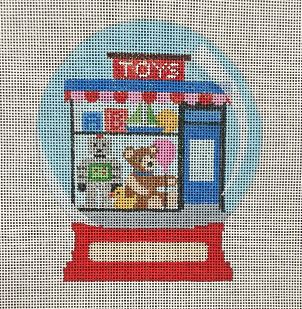 click here to view larger image of Toy Store Snow Globe (hand painted canvases)