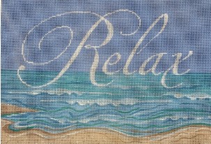 click here to view larger image of Relax (hand painted canvases)