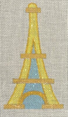 click here to view larger image of Yellow Eiffel Tower (hand painted canvases)